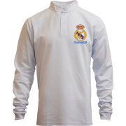 Лонгслив поло со стойкой Real Madrid