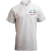 Футболка з коміром стійкою I dont need Google
