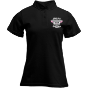 Футболка з коміром стійкою Злюка і вредина