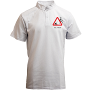 Футболка з коміром стійкою Ну нах!