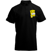 Футболка з коміром стійкою Eat my shirts у вигляді Сімпсона