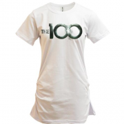Подовжена футболка з лого серіалу "Сотня"