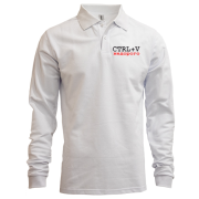 Лонгслив поло CTRL+V