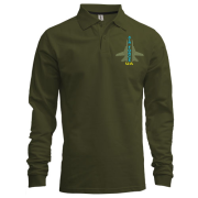 Лонгслив поло UA Air Force ART (Вышивка)