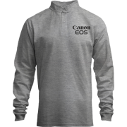 Лонгслив поло со стойкой Canon EOS