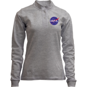Лонгслив поло со стойкой Ира (NASA Style)