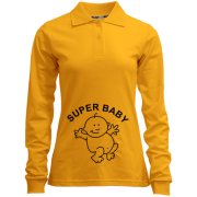 Лонгслив поло SUPER BABY