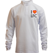 Лонгслив поло со стойкой I love LFC 4