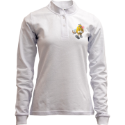 Лонгслив поло со стойкой "M&M's с Кокосом"