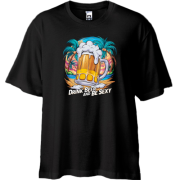Футболка Oversize Drink Beer and be Sexy