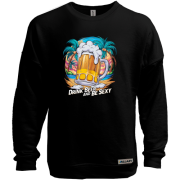 Свитшот без начеса Drink Beer and be Sexy