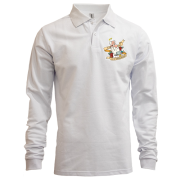 Лонгслив поло Х*к - и в продакшн