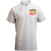 Футболка с воротником стойкой Соблюдай дистанцию