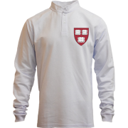 Лонгслив поло со стойкой Harvard logo mini