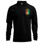 Лонгслив поло Rainbow Tiger