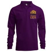 Лонгслив поло Hike more worry less