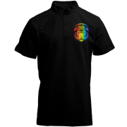 Футболка з коміром стійкою Rainbow Tiger