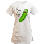 Подовжена футболка I'm pickle Rick!