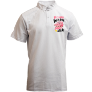 Футболка с воротником стойкой На сегодня у меня важные дела