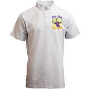 Футболка с воротником стойкой За нас с вами и фиг с ними