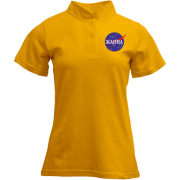 Футболка с воротником стойкой Жанна (NASA Style)