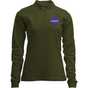 Лонгслив поло со стойкой Злата (NASA Style)