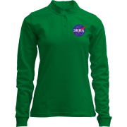 Лонгслив поло со стойкой Зина (NASA Style)