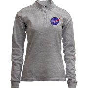 Лонгслив поло со стойкой Диана (NASA Style)