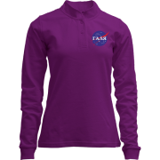 Лонгслив поло со стойкой Галя (NASA Style)