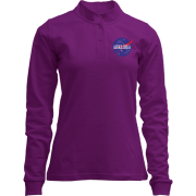 Лонгслив поло со стойкой Анжелика (NASA Style)
