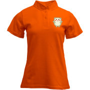 Футболка з коміром стійкою Cute