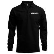 Лонгслив поло "vimeo"