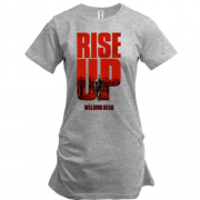 Подовжена футболка The Walking Dead - Rise Up