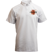 Футболка з коміром стійкою Coffee