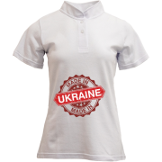 Футболка з коміром стійкою Made in Ukraine (2)