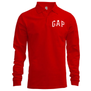 Лонгслив поло с лого GAP (2)