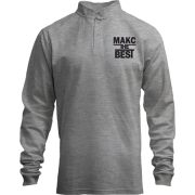 Лонгслив поло со стойкой Макс the BEST