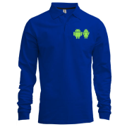 Лонгслив поло Android couple