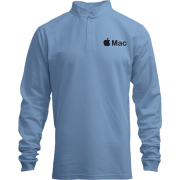 Лонгслив поло со стойкой Mac