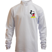 Лонгслив поло со стойкой Mickey Mouse