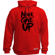 Худи без начеса Never Give Up
