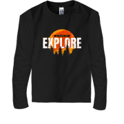 Дитяча футболка з довгим рукавом Explore - The Great Outdoor (2)