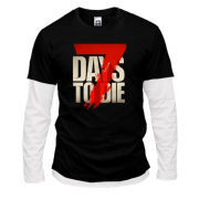 Комбинированный лонгслив 7 Days to Die