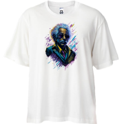 Футболка Oversize Albert Einstein Art