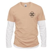 Комбінований лонгслів з емблемою Сухопутних військ України