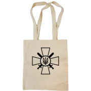 Сумка шопер з емблемою Сухопутних військ України