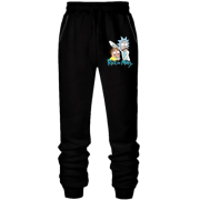 Штани з футера без начісу Рік і Морті