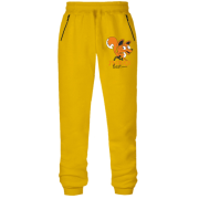 Штани з футера без начісу Руда - Бестыжая