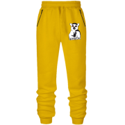 Штани з футера без начісу Узбагойся (2)