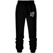 Штаны из футера без начеса Серый дракон